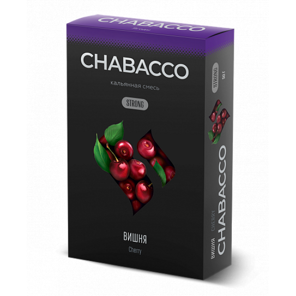 Смесь Chabacco Strong Cherry (Вишня) 50 гр в Новом Уренгое