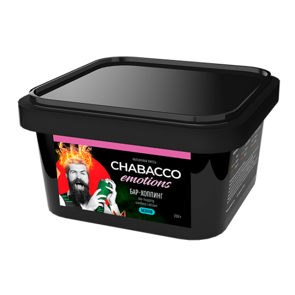 Смесь Chabacco Medium Emotions Bar hopping (Бар хоппинг) 200 гр в Новом Уренгое