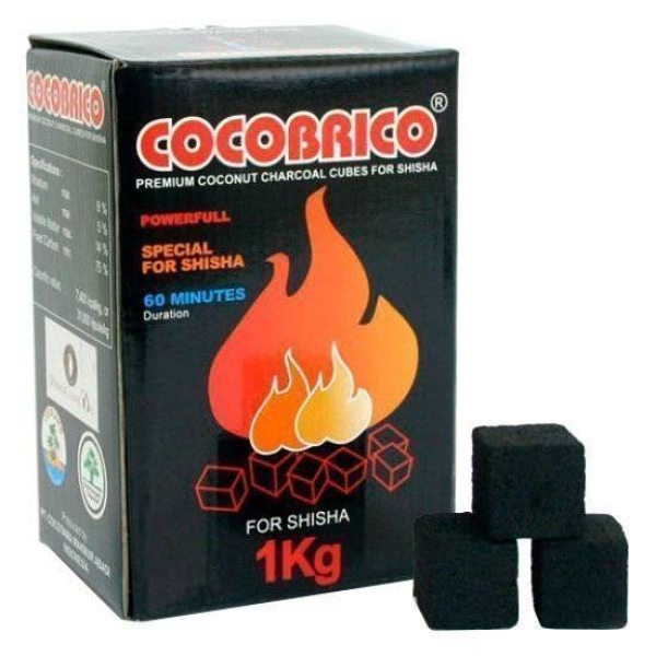 Уголь для кальяна CocoBrico 1 кг в Новом Уренгое