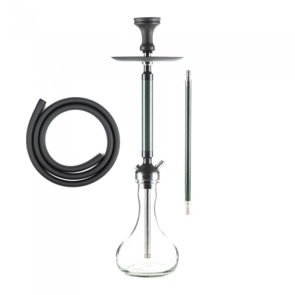 Кальян Conceptic Design Carbon Green Pro (65 см) в Новом Уренгое