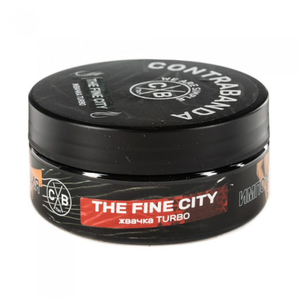 Табак CONTRABANDA The Fine City (Жвачка Turbo) 100 гр в Новом Уренгое