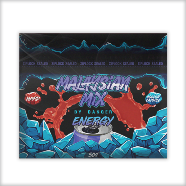 Смесь Malaysian Mix Hard Energy (Энергетик) 50 грамм в Новом Уренгое