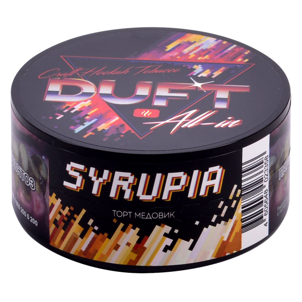 Табак Duft All-In Syrupia 25 грамм в Новом Уренгое