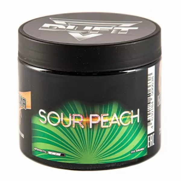 Табак Duft Sour Peach (Кислый Персик) 200 гр в Новом Уренгое