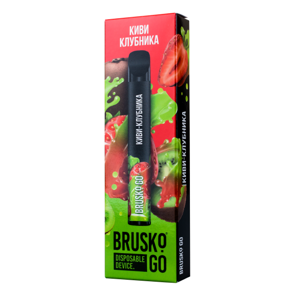 Одноразовая электронная сигарета Brusko Go Киви Клубника 800 затяжек в Новом Уренгое