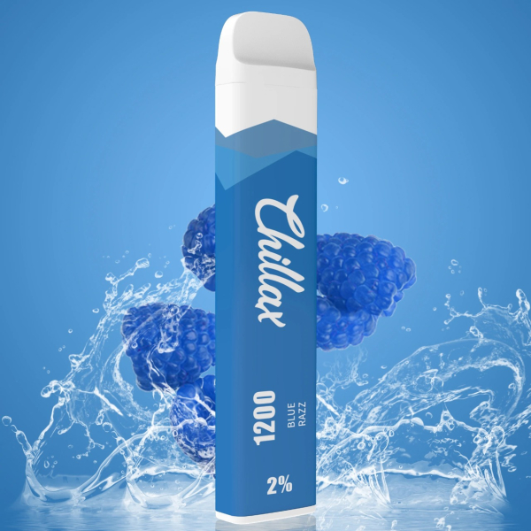 Chillax Blue Razz (Синяя малина), 1200 тяг в Новом Уренгое