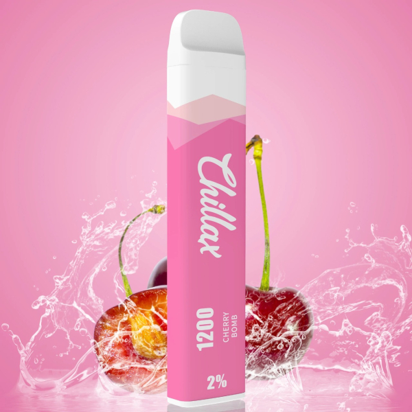 Chillax Cherry Bomb (Вишнёвая бомба), 1200 тяг в Новом Уренгое