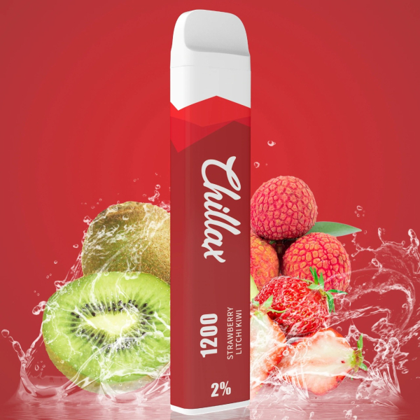 Chillax Strawberry Lychee Kiwi, 1200 тяг в Новом Уренгое