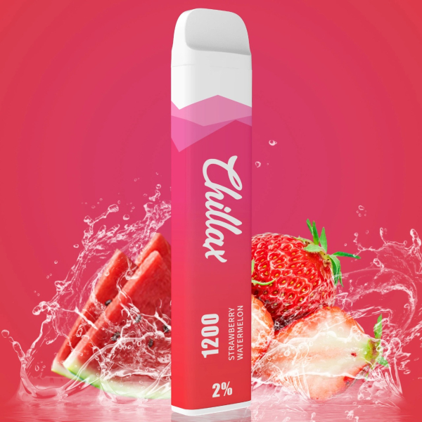 Chillax Strawberry Watermelon (Клубника Арбуз), 1200 тяг в Новом Уренгое