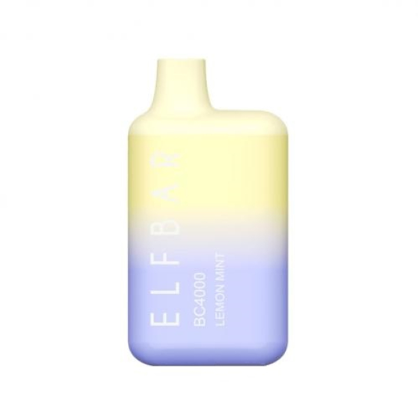 Elf Bar BC4000 Lemon Mint (Лимон с мятой), 4000 тяг в Новом Уренгое