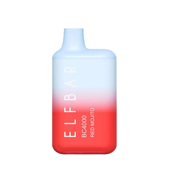 Elf Bar BC4000 Red Mojito (Клубничный мохито), 4000 тяг в Новом Уренгое