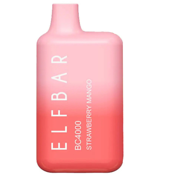 Elf Bar BC4000 Strawberry Mango (Клубника и манго), 4000 тяг в Новом Уренгое