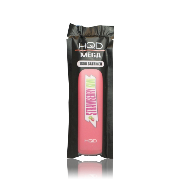HQD MEGA Strawberry kiwi (Клубника Киви), 1800 тяг в Новом Уренгое