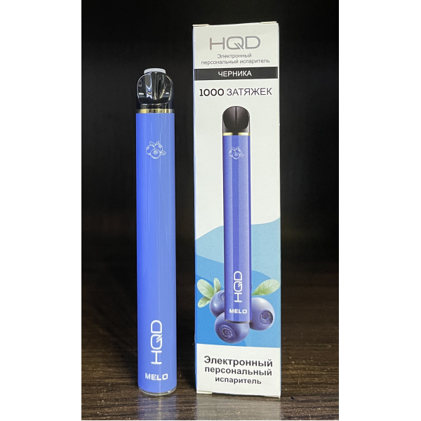 HQD melo blueberry (черника) 1000 затяжек в Новом Уренгое