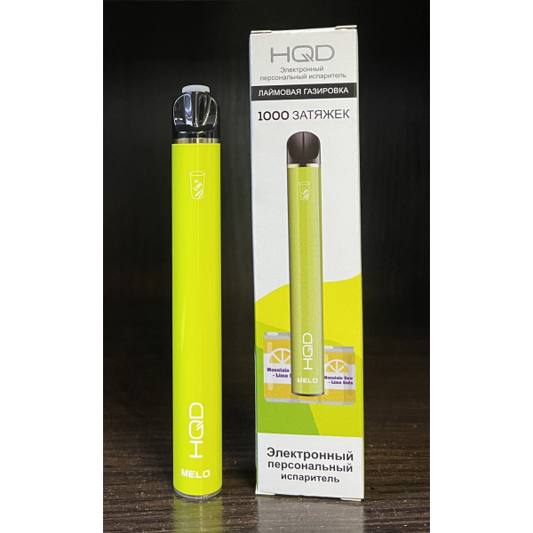 HQD melo laim soda (лаймовая газировка) 1000 затяжек в Новом Уренгое