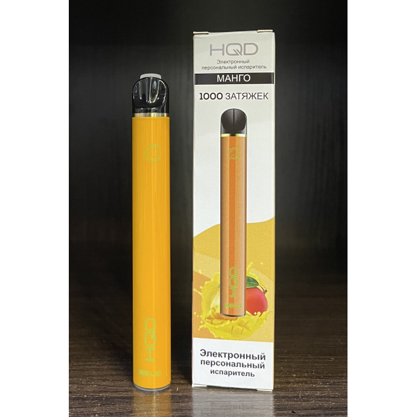 HQD melo mango (манго) 1000 затяжек в Новом Уренгое