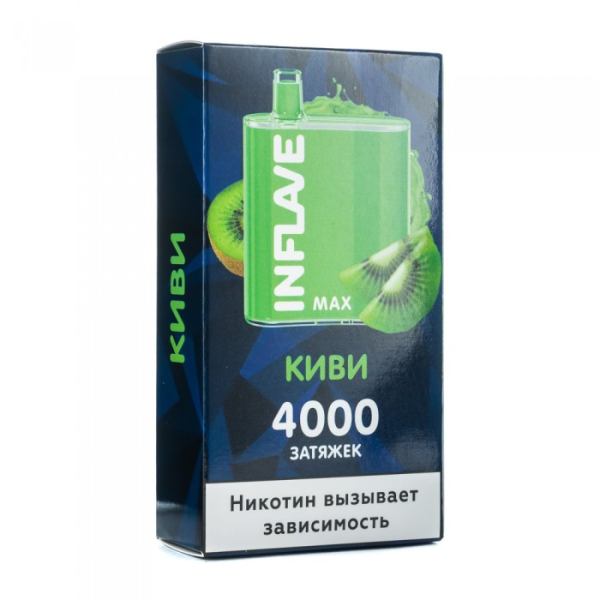 INFLAVE MAX Киви, 4000 тяг в Новом Уренгое