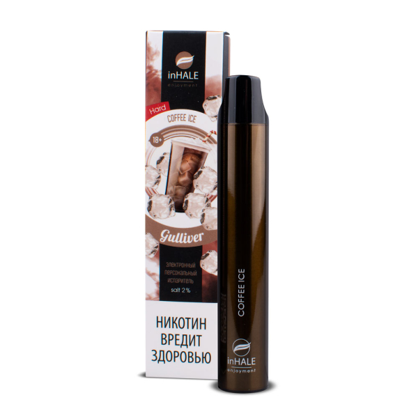 inHale Guliver Hard Coffee Ice (Кофе Со Льдом) 1500 затяжек в Новом Уренгое