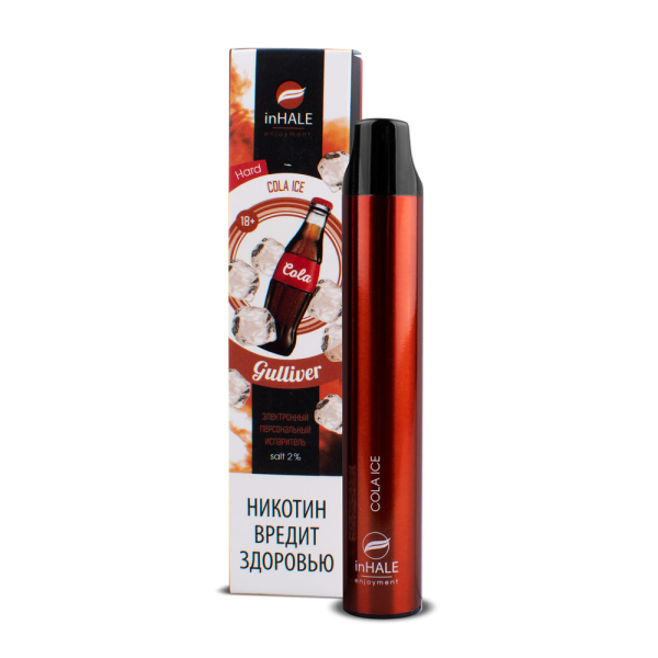 inHale Guliver Hard Cola Ice (Кола Со Льдом) 1500 затяжек в Новом Уренгое