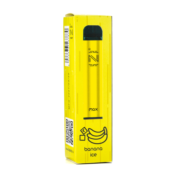 Одноразовая электронная сигарета IZI Max Banana Ice (Банан со льдом) 1600 затяжек в Новом Уренгое