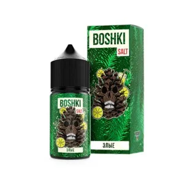 Жидкость BOSHKI Salt Злые (Лимонад ягоды хвоя) (30 мл, 20 мг/мл) в Новом Уренгое