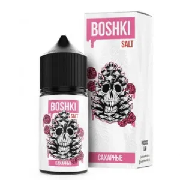 Жидкость BOSHKI Salt Сахарные (Малина варенье хвоя) (30 мл, 20 мг/мл) в Новом Уренгое
