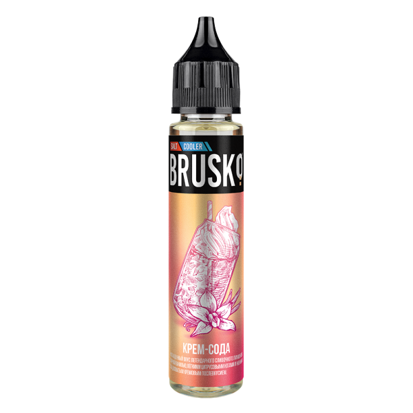 Жидкость Brusko Salt  Крем Сода 30 мл в Новом Уренгое