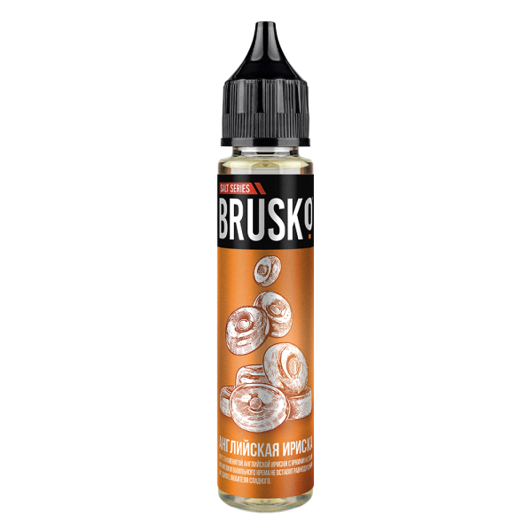 Жидкость Brusko Salt Английская Ириска 30 мл в Новом Уренгое