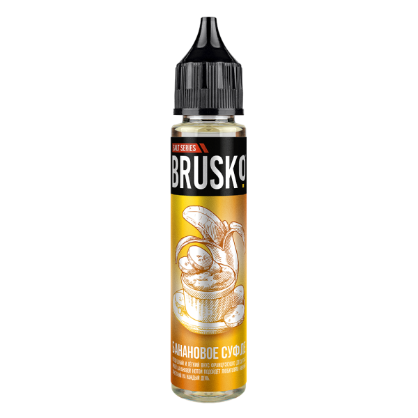 Жидкость Brusko Salt Банановое Суфле 30 мл в Новом Уренгое