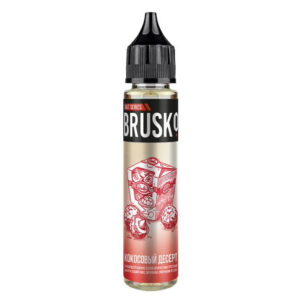 Жидкость Brusko Salt Кокосовый Десерт 30 мл в Новом Уренгое
