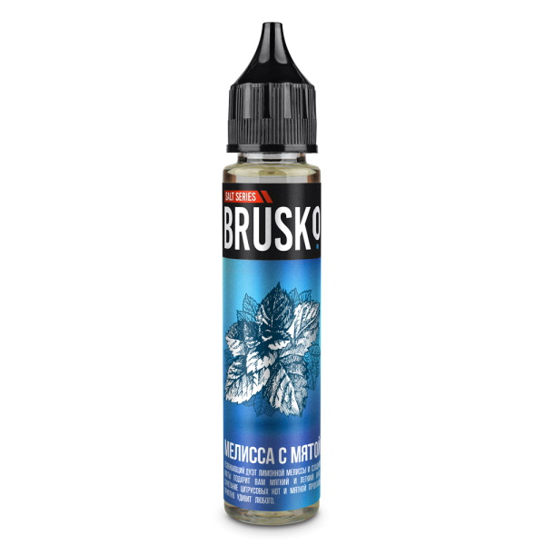 Жидкость Brusko Salt Мелиса С Мятой 30 мл в Новом Уренгое