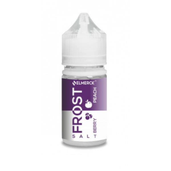 Жидкость Frost Salt Berry Peach (Персик С Черникой) (30 мл, 20 мг/мл) в Новом Уренгое