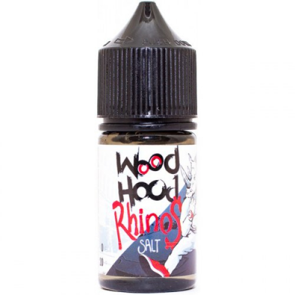 Жидкость Wood Hood Rhinos (Клубника Киви Лимон Лед) (30 мл, 20 мг/мл) в Новом Уренгое