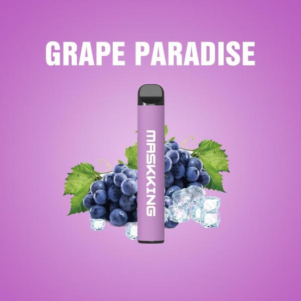 Одноразовая электронная сигарета Maskking High Pro Grape Paradise (Виноградный Рай) 1000 затяжек в Новом Уренгое