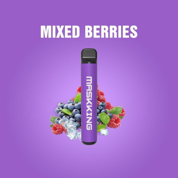 Одноразовая электронная сигарета Maskking High Pro Mixed Berries (Ягодный Рай) 1000 затяжек в Новом Уренгое