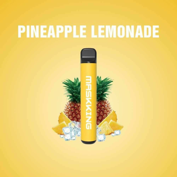 Одноразовая электронная сигарета Maskking High Pro Pineapple Lemonade (Ананасовый Лёд) 1000 затяжек в Новом Уренгое