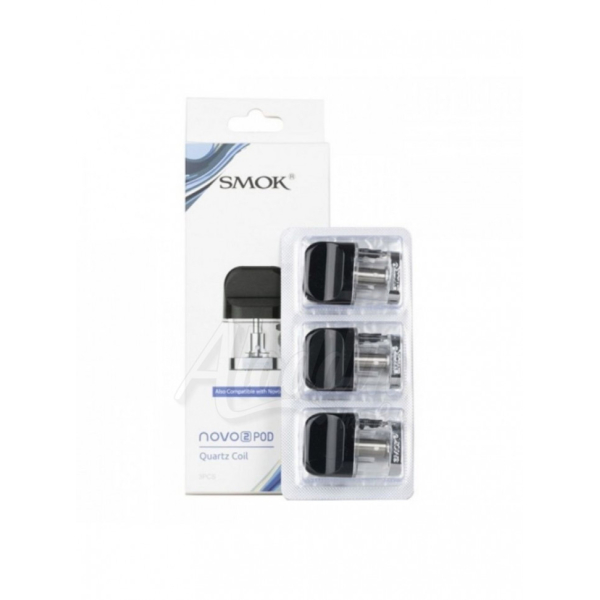Упаковка картриджей NOVO 2 Quartz 1.4 ohm 2ml Coil Pod  by SMOK (в упаковке 3 шт) в Новом Уренгое