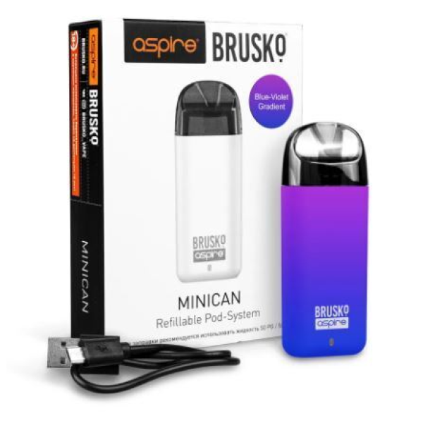 Brusko MINICAN 2 (400 мАч, Синий,фиолетовый) в Новом Уренгое