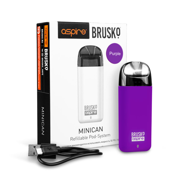 Brusko MINICAN 2 (400 мАч, Фиолетовый) в Новом Уренгое
