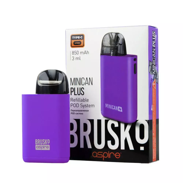 Brusko MINICAN plus (850 мАч, Фиолетовый) в Новом Уренгое