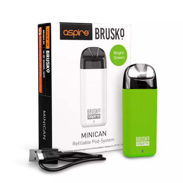 Brusko MINICAN (350 мАч, Зеленый) в Новом Уренгое