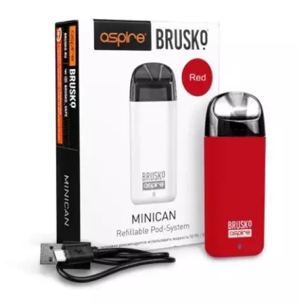 Brusko MINICAN (350 мАч, Красный) в Новом Уренгое