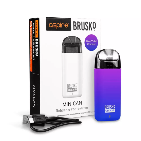 Brusko MINICAN (350 мАч, Синий,фиолетовый) в Новом Уренгое