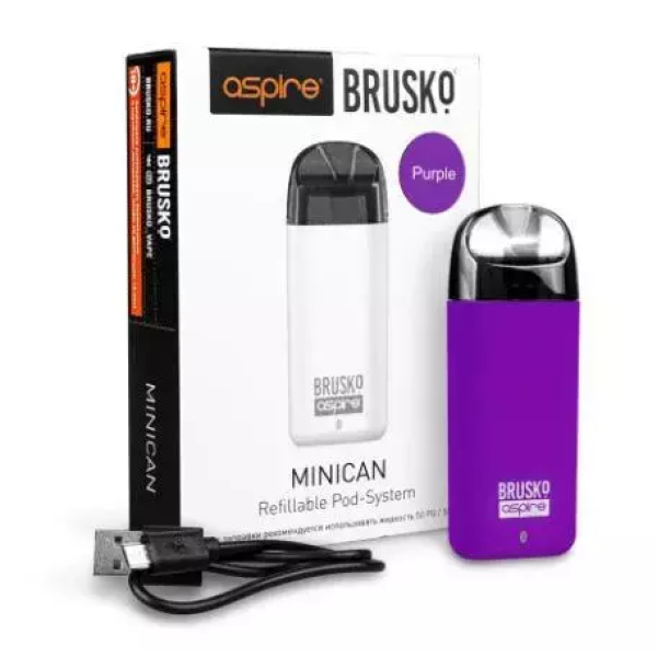 Brusko MINICAN (350 мАч, Фиолетовый) в Новом Уренгое