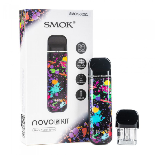 POD-система SMOK Novo 2 Pod 800 mAh Kit Spray в Новом Уренгое