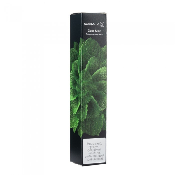 SOAK S Cane Mint (Тростниковая мята), 2500 тяг в Новом Уренгое