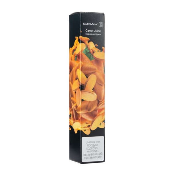 SOAK S Carrot Juice (Морковный фреш), 2500 тяг в Новом Уренгое