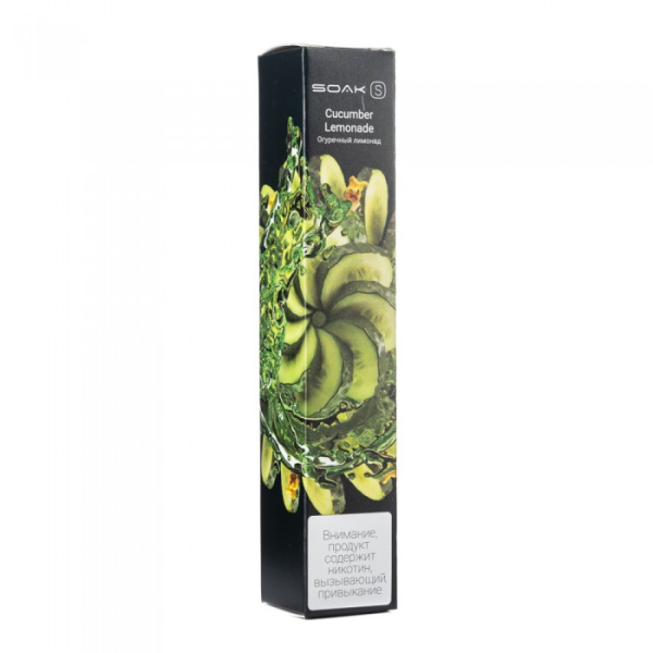 SOAK S Cucumber Lemonade (Огуречный лимонад), 2500 тяг в Новом Уренгое
