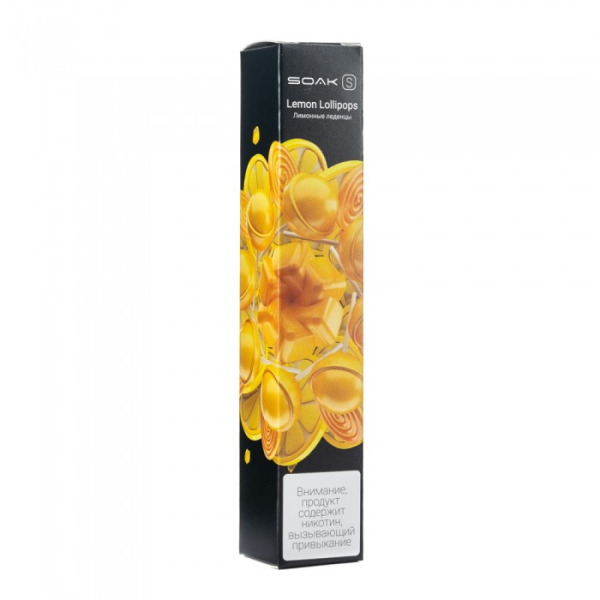 SOAK S Lemon Lollipops (Лимонные леденцы), 2500 тяг в Новом Уренгое