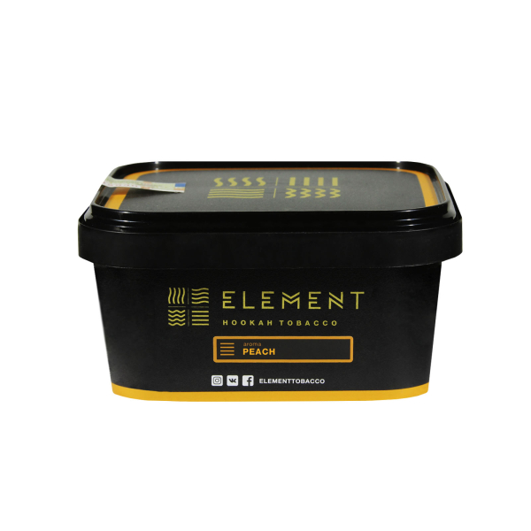 Табак Element Peach Земля 200 грамм в Новом Уренгое